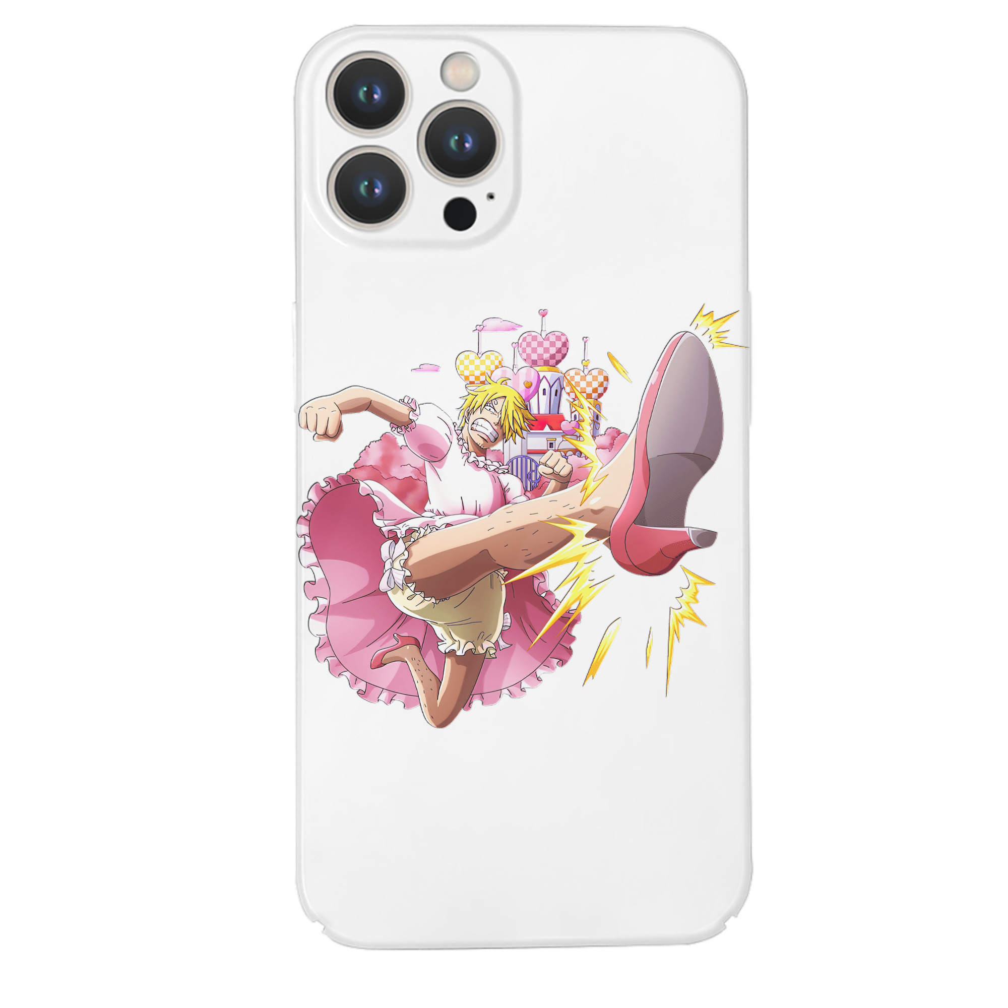 （画像用） ワンピース サンジ ONE PIECE Sanji 【iPhone 14シリーズ対応】ハードケース